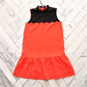 Victoria Beckham for Target Dresses - Victoria Beckham for Target Orange Scallop Dress Victoria Beckham for Target Dresses - Victoria Beckham for Target Orange Scallop Dress